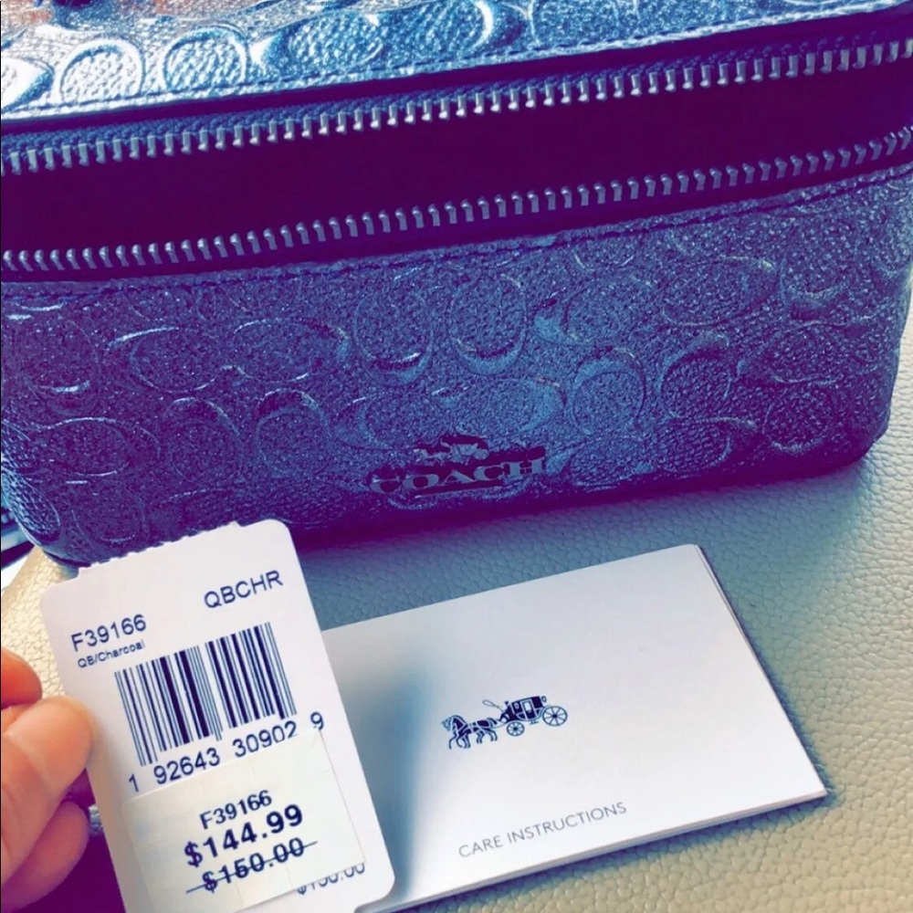 Coach jewelry bag